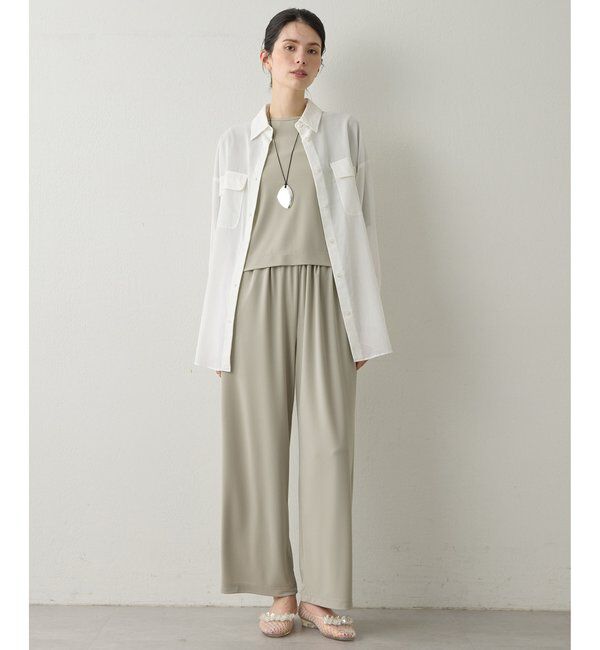 Drawing Numbers「【Drawing Numbers】スムースリラックスパンツ」|チノ|