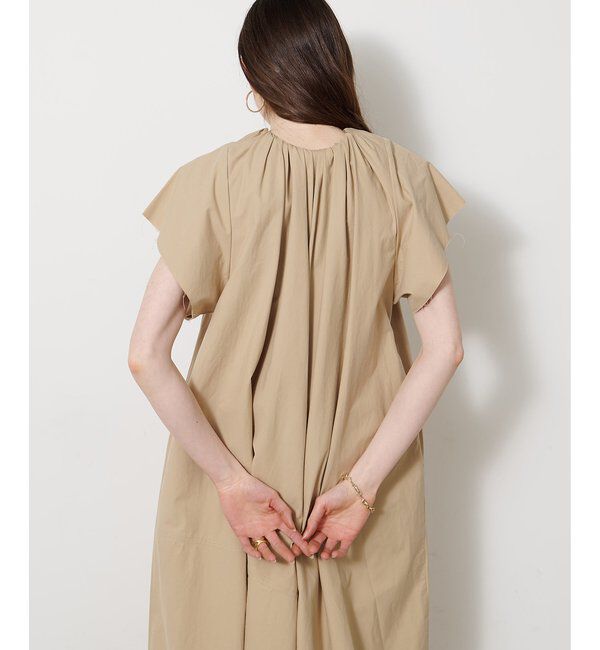  「ギャザータイプライターワンピース」|ワンピース|