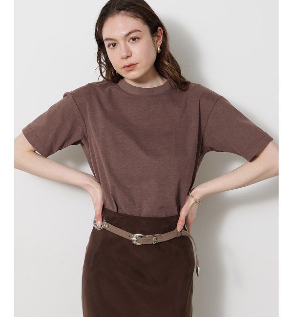  「ヴィンテージ天竺Tシャツ」|Tシャツ・カットソー|ブラウン