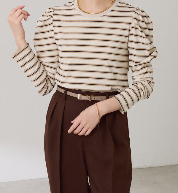  「パフスリーブカットソー」|Tシャツ・カットソー|
