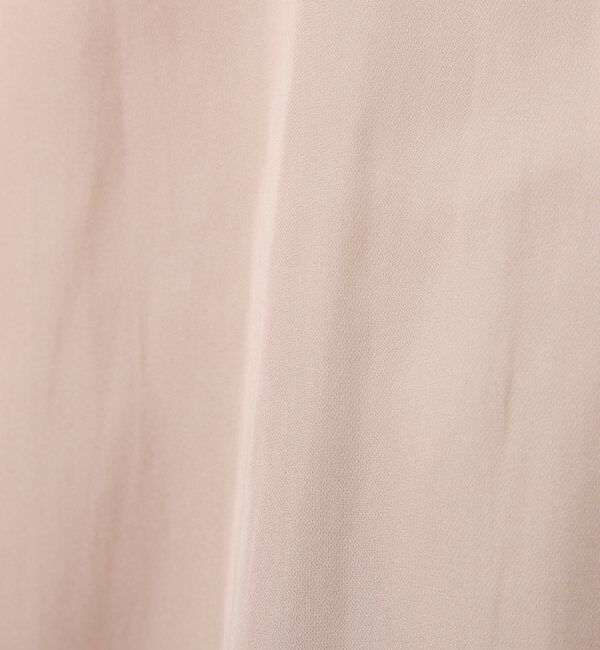  「配色サテンブラウス」|シャツ・ブラウス|