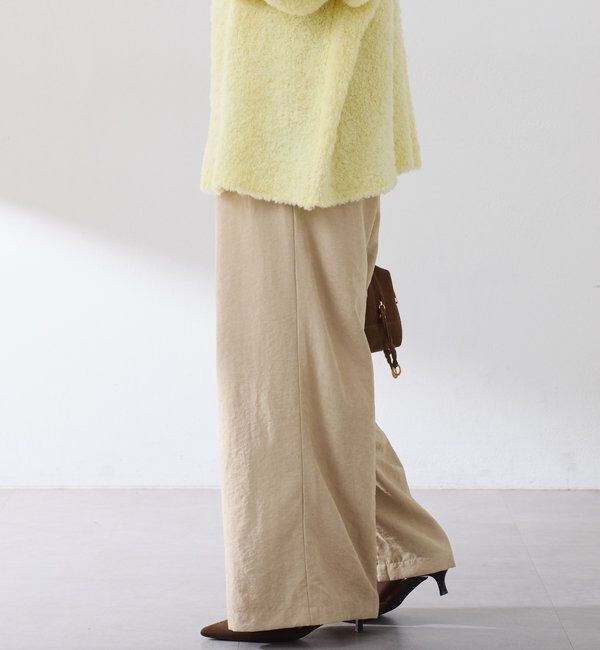  「【ウエスト調整可】ピーチイージーパンツ」|チノ|