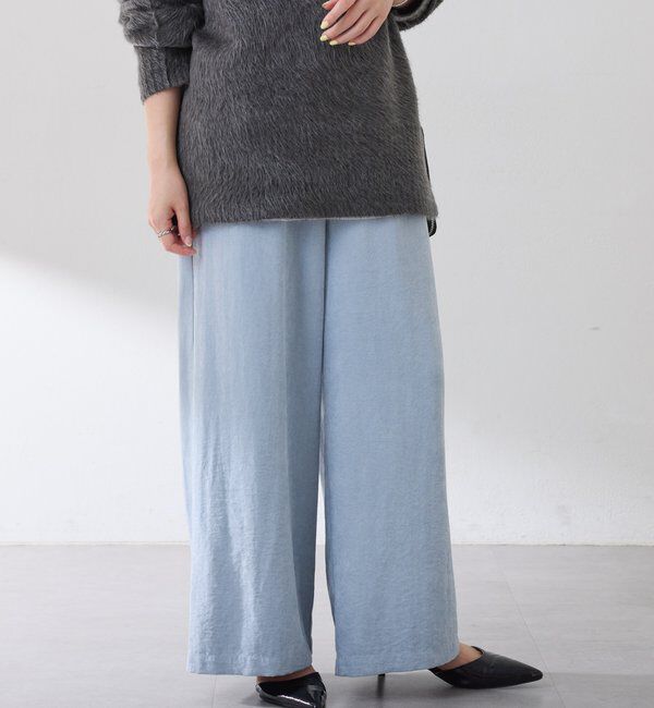  「【ウエスト調整可】ピーチイージーパンツ」|チノ|