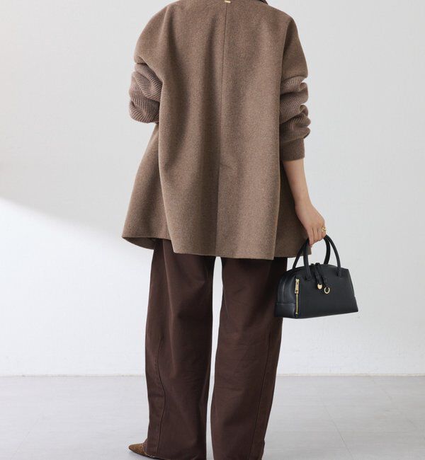  「ニットスリーブダブルコート」|その他|