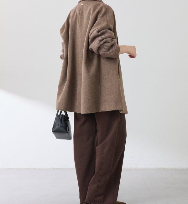  「ニットスリーブダブルコート」|その他|