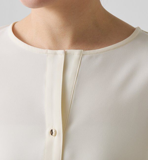  「スキッパーオーバーブラウス」|シャツ・ブラウス|