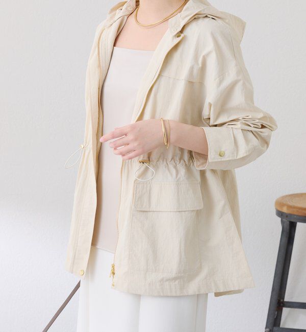  「【軽量/シルエットを変えられる】２WAYタフタジャケット」|ベスト・ジレ|