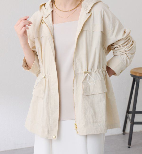  「【軽量/シルエットを変えられる】２WAYタフタジャケット」|ベスト・ジレ|