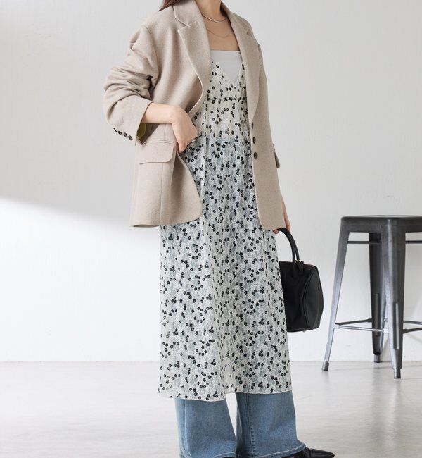  「【PROVOKE別注アイテム】プリントレースキャミワンピース」|ワンピース|