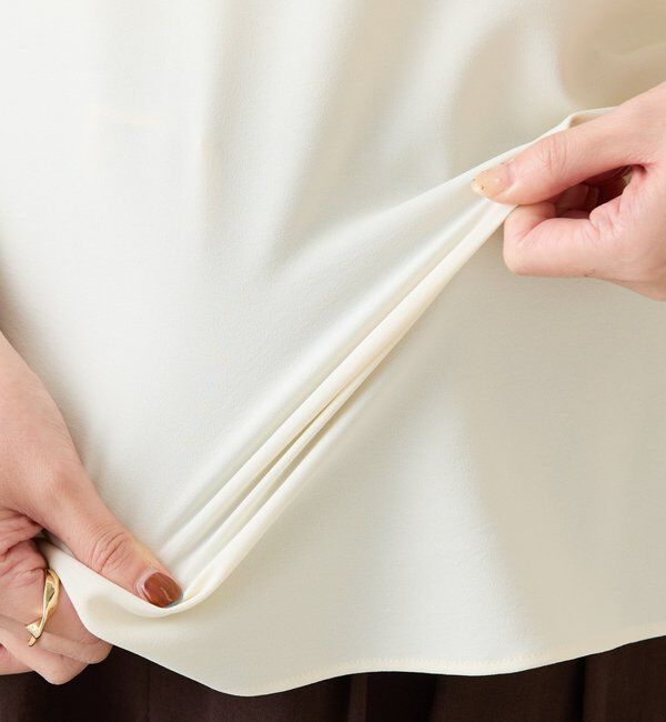  「ジャージスキッパードルマンブラウス」|シャツ・ブラウス|