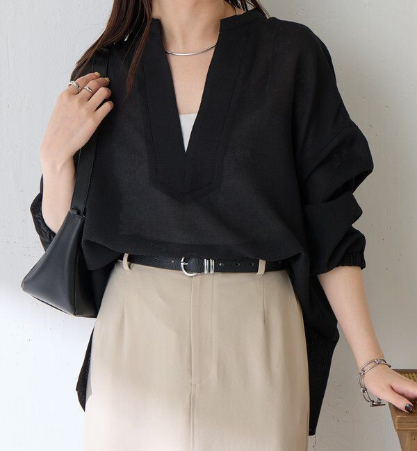  「ヴィンテージメッシュブラウス」|シャツ・ブラウス|