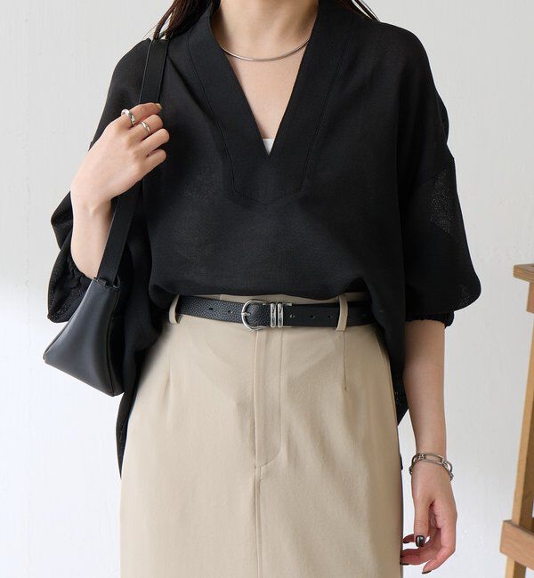  「ヴィンテージメッシュブラウス」|シャツ・ブラウス|