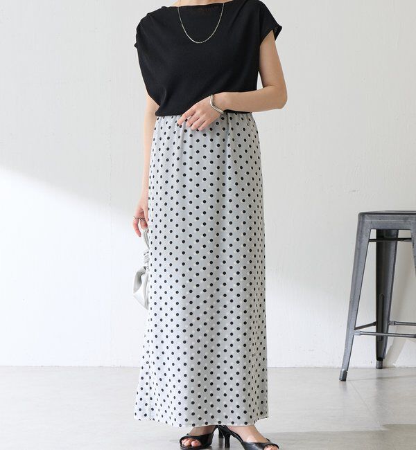  「【上品見えカットソー/シアー】アシメタックフレンチカットソー」|Tシャツ・カットソー|