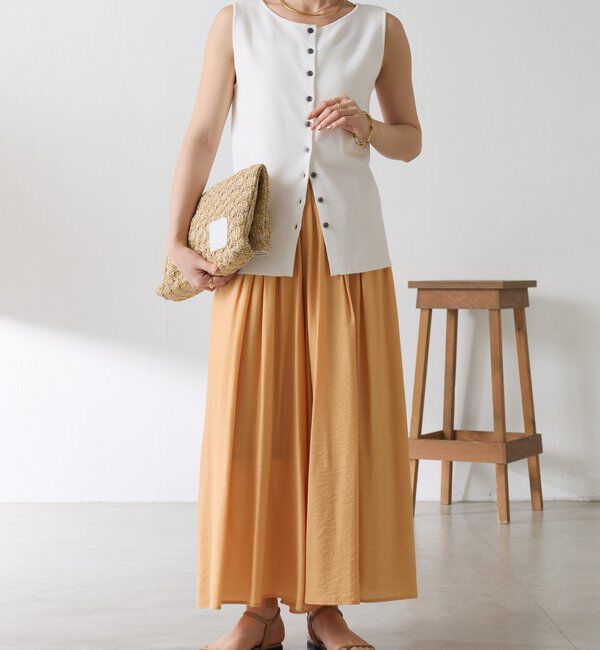  「【接触冷感/人気シリーズ】リラックススカーチョ」|チノ|