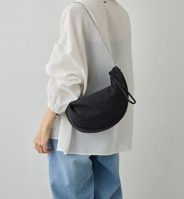  「【PAPILLONNER/パピヨネ】ラウンドメッシュバッグ」|ショルダー・メッセンジャー|