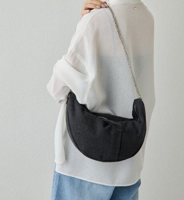  「【PAPILLONNER/パピヨネ】ラウンドメッシュバッグ」|ショルダー・メッセンジャー|