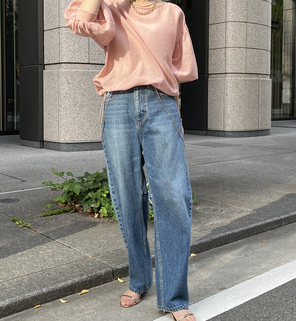  「【ベストセラーアイテム】カーブデニム」|デニム|