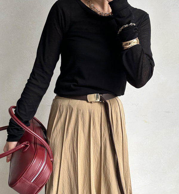  「【新色追加】コットンシアーTEE」|Tシャツ・カットソー|