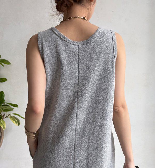  「【全骨格細見え】ブークレーダンボールタンクワンピース」|ワンピース|