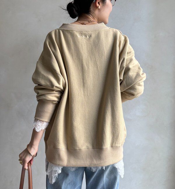  「【新色追加】【インフルエンサー OKOCHI企画】ハーフジップスウェット」|Tシャツ・カットソー|