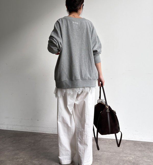  「【新色追加】【インフルエンサー OKOCHI企画】ハーフジップスウェット」|Tシャツ・カットソー|