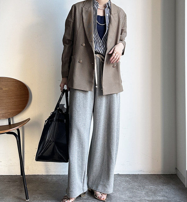  「ドロストスウェットパンツ」|チノ|