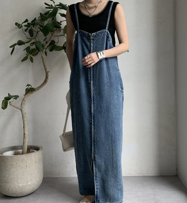  「ラメリブチュールタンク」|Tシャツ・カットソー|