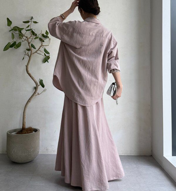  「【セットアップ対応】ピグメントライクフレアスカート」|スカート|