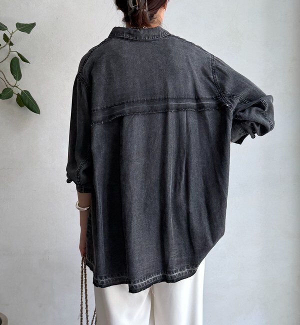  「リヨセルデニムシャツ」|シャツ・ブラウス|
