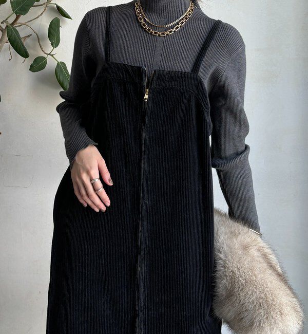  「【新色追加】コーデュロイジャンスカ」|ワンピース|