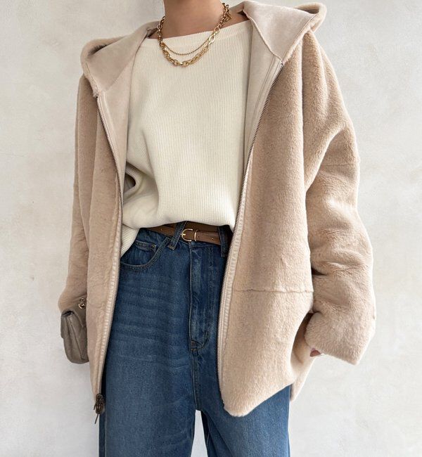  「リバーシブルフェイクムートンコート」|その他|