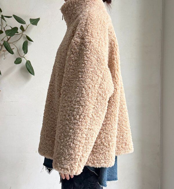  「【インフルエンサーOKOCHI企画】ボアブルゾン」|その他|