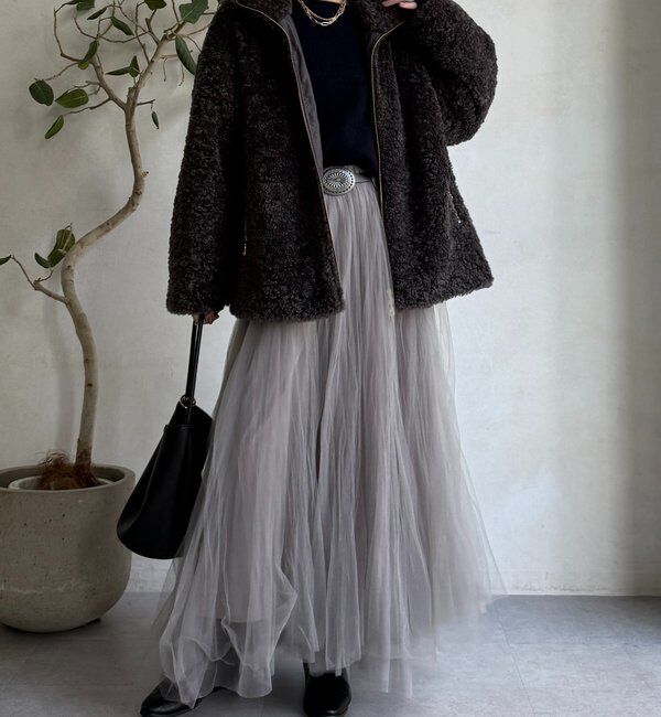  「【インフルエンサーOKOCHI企画】ボアブルゾン」|その他|