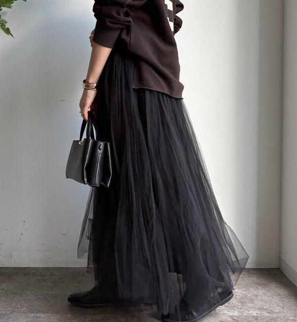  「ダブルチュールスカート」|スカート|