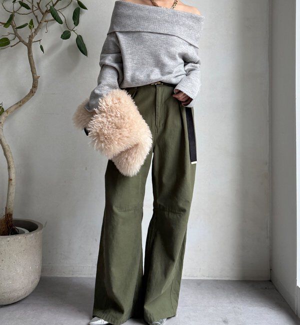  「オフタートルプルオーバー」|ニット・セーター|