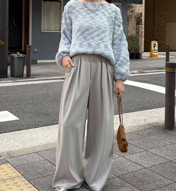  「ローゲージニット」|ニット・セーター|