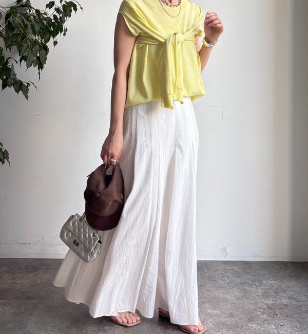  「タックフレアスカート」|スカート|