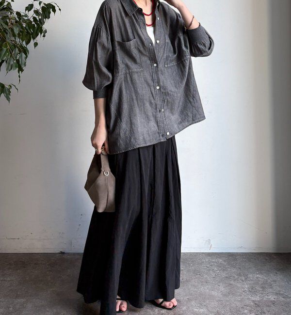  「タックフレアスカート」|スカート|