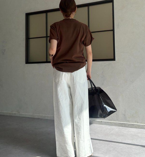  「voileワンポイントフロッキーロゴTEE」|Tシャツ・カットソー|