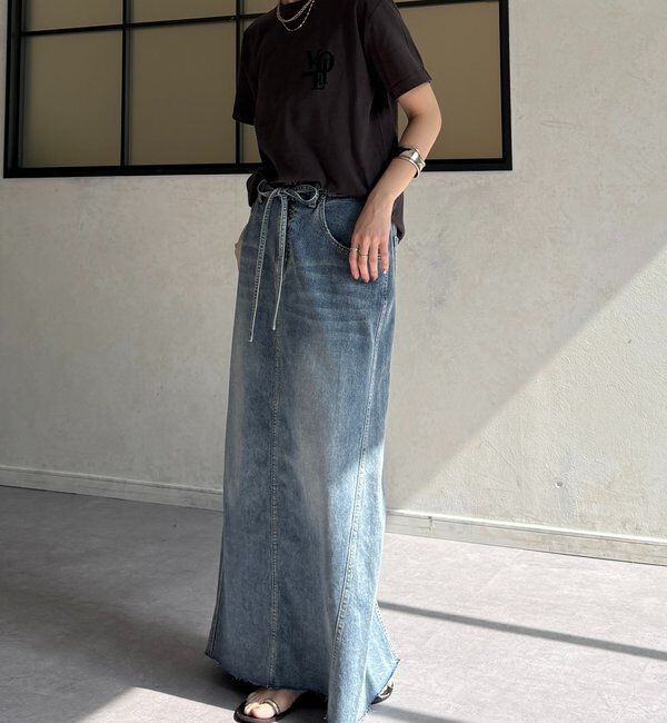  「voileワンポイントフロッキーロゴTEE」|Tシャツ・カットソー|