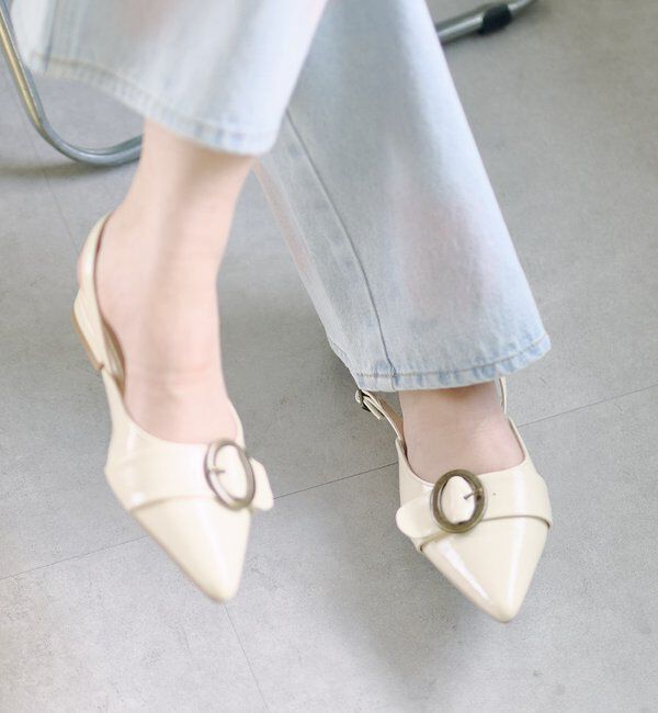  「ラインベルトパンプス」|パンプス|