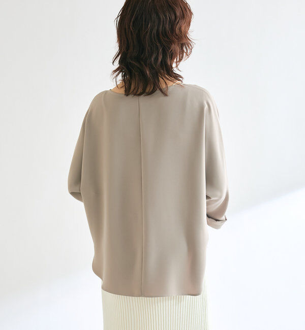  「ドルマンターンバックブラウス」|シャツ・ブラウス|