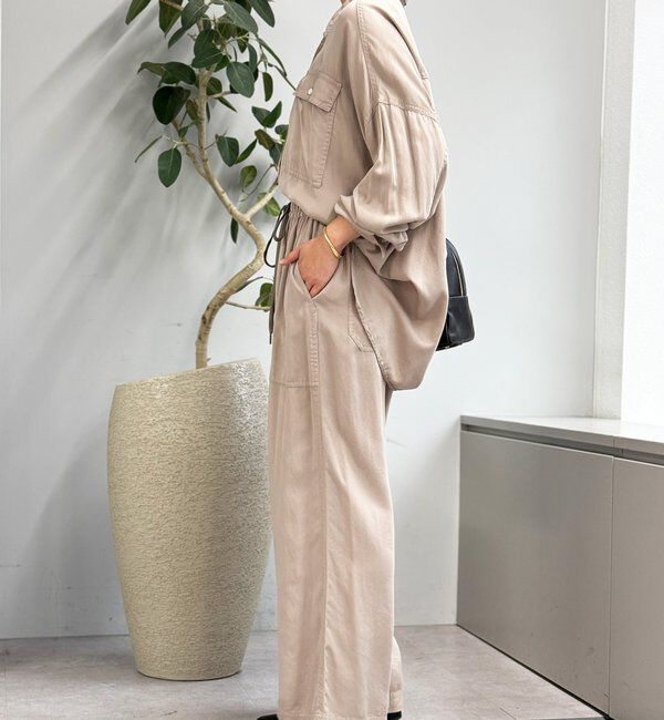  「【セットアップ可】ガーメントダイワイドシャツ」|シャツ・ブラウス|