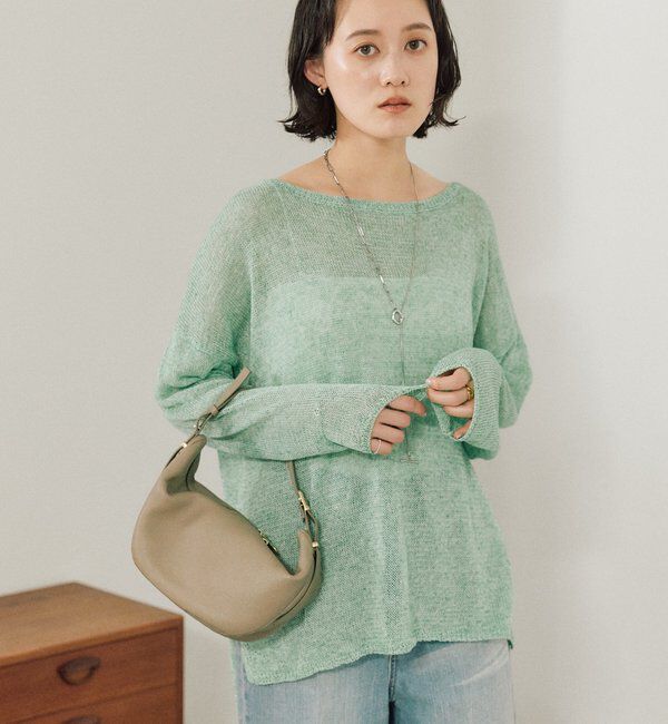  「メランジルーズニット」|ニット・セーター|