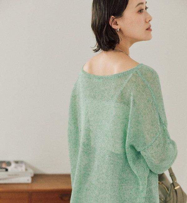  「メランジルーズニット」|ニット・セーター|