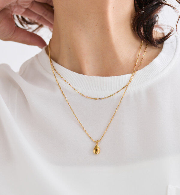  「【R.good(アールドットグッド)】レイヤードワントップネックレス」|ブローチ・コサージュ|