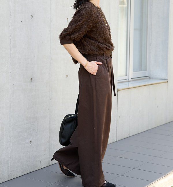  「【着映え】リブ付きフリンジブラウス」|シャツ・ブラウス|