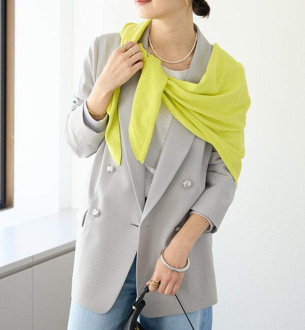  「【新色追加/リバイバル】【MONN.:.(モン)】サンカクストール」|ストール|