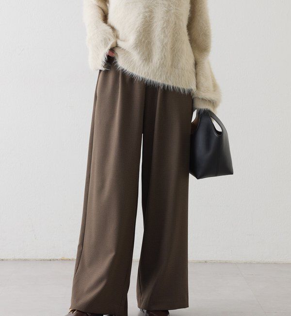  「ガンクラブイージーパンツ」|チノ|ブラウン