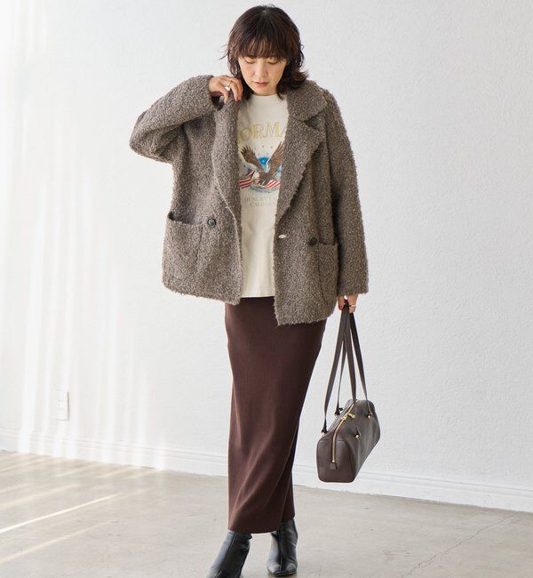  「【洗練された印象に】ヒールショートブーツ」|ショートブーツ|